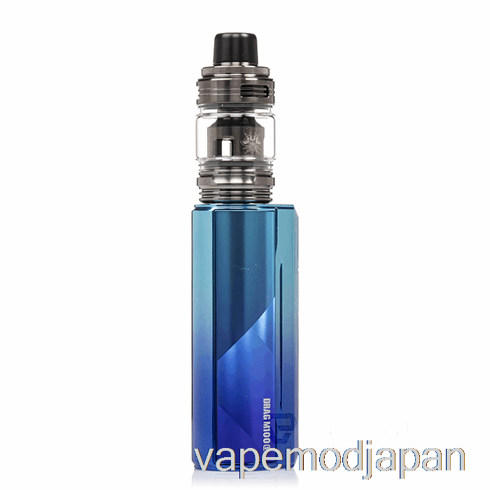 VAPE MOD VOOPO ドラッグ M100S スターターキット シアンとブルー
